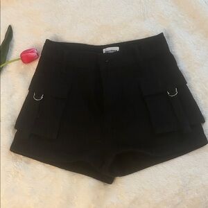 REVOLVE Black Cargo Shorts for Women